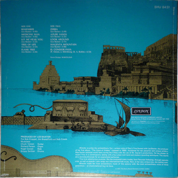 Yma Sumac : Miracles (LP, Album)