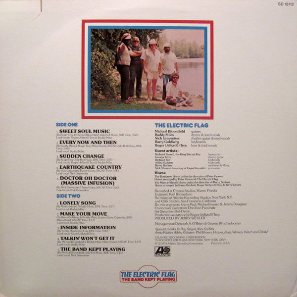 The Electric Flag ~ The Band Kept Playing (Vinyl) - Djungel & Jazz