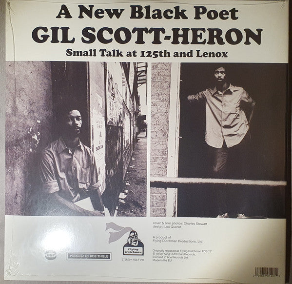 Gil Scott-Heron ~ Small Talk At 125th And Lenox (Vinyl) - Djungel & Jazz