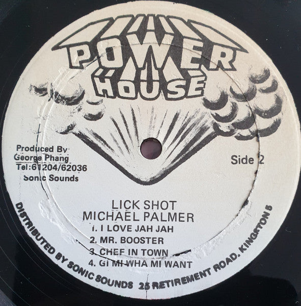 Michael Palmer : Lick Shot (LP, Album)