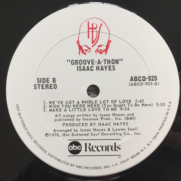 Isaac Hayes ~ Groove-A-Thon (Vinyl) - Djungel & Jazz