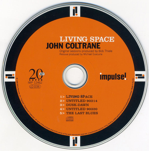 John Coltrane ~ Living Space (Vinyl) - Djungel & Jazz