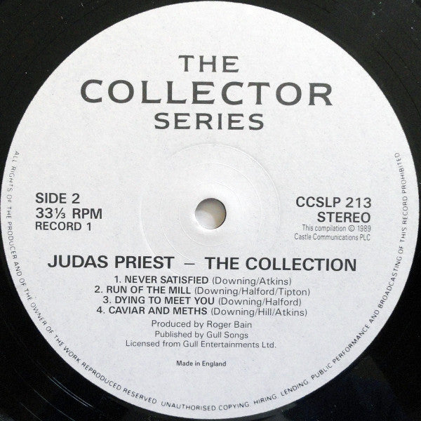 Judas Priest ~ The Collection (Vinyl) - Djungel & Jazz