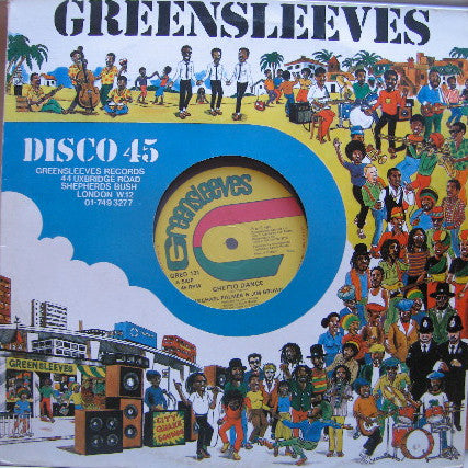 Michael Palmer & Jim Brown  ~ Ghetto Dance (Vinyl) - Djungel & Jazz