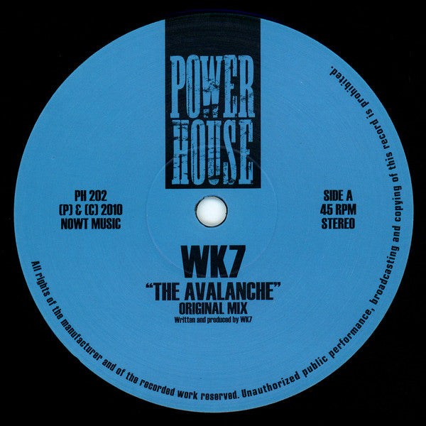 WK7 : The Avalanche (12")