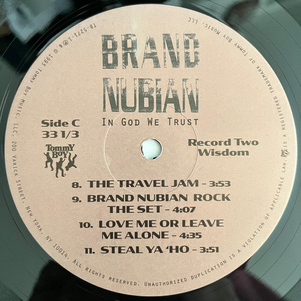 Brand Nubian ~ In God We Trust (Vinyl) - Djungel & Jazz