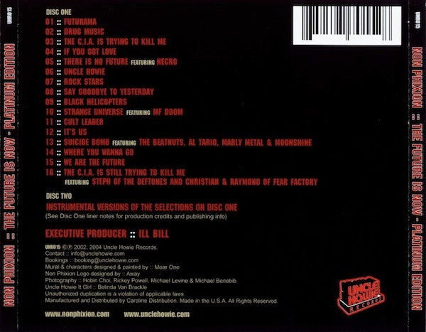 Non Phixion ~ The Future Is Now (Platinum Edition) (Vinyl) - Djungel & Jazz
