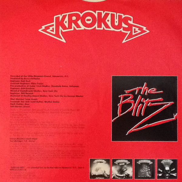 Krokus ~ The Blitz (Vinyl) - Djungel & Jazz