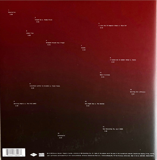 Post Malone : Twelve Carat Toothache (2xLP, Album, Red)
