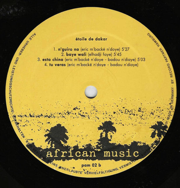 Etoile De Dakar ~ Absa Gueye (Vinyl) - Djungel & Jazz