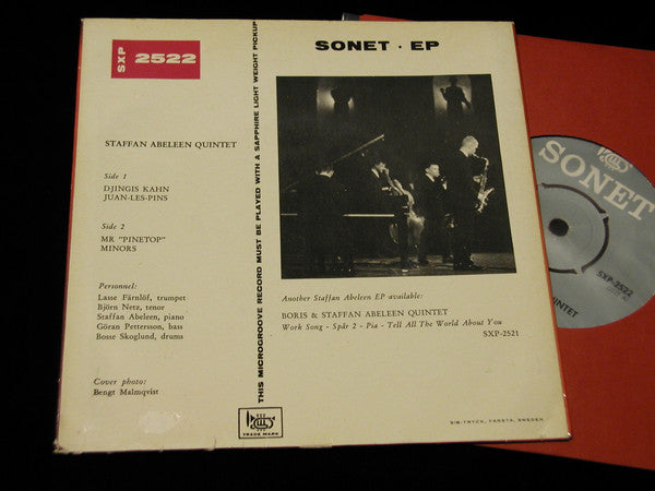 Staffan Abeleen Quintet ~ Djingis Kahn (Vinyl) - Djungel & Jazz