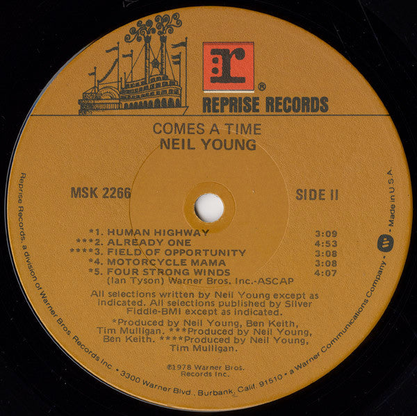Neil Young ~ Comes A Time (Vinyl) - Djungel & Jazz