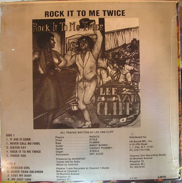 Lee Van Cleef (2) : Rock It To Me Twice (LP, RP)