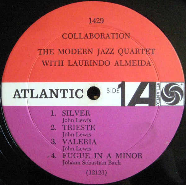 The Modern Jazz Quartet With Laurindo Almeida ~ Collaboration (Vinyl) - Djungel & Jazz