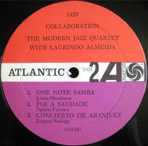 The Modern Jazz Quartet With Laurindo Almeida ~ Collaboration (Vinyl) - Djungel & Jazz