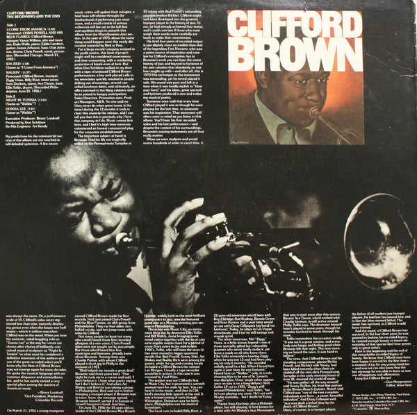 Clifford Brown ~ The Beginning And The End (Vinyl) - Djungel & Jazz