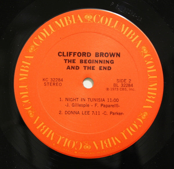 Clifford Brown ~ The Beginning And The End (Vinyl) - Djungel & Jazz