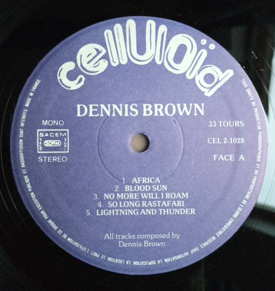 Dennis Brown : Africa (LP, Album)