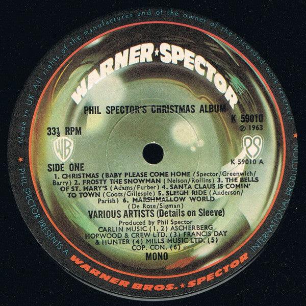 Various ~ Phil Spector's Christmas Album (Vinyl) - Djungel & Jazz