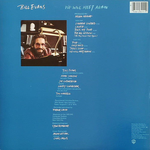 Bill Evans ~ We Will Meet Again (Vinyl) - Djungel & Jazz