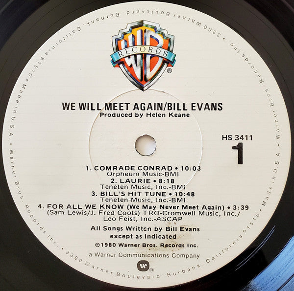 Bill Evans ~ We Will Meet Again (Vinyl) - Djungel & Jazz