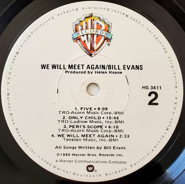 Bill Evans ~ We Will Meet Again (Vinyl) - Djungel & Jazz
