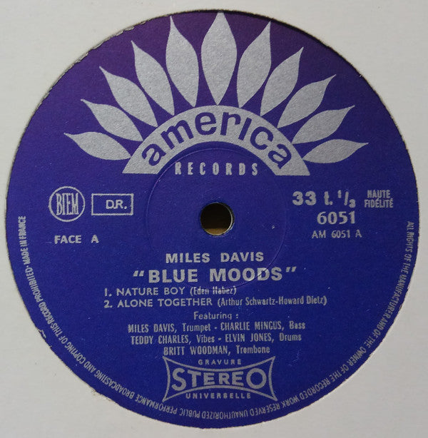 Miles Davis ~ Blue Moods (Vinyl) - Djungel & Jazz