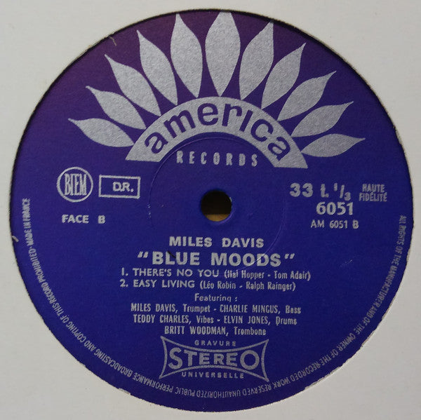 Miles Davis ~ Blue Moods (Vinyl) - Djungel & Jazz