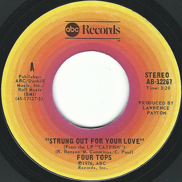 Four Tops ~ Strung Out For Your Love (Vinyl) - Djungel & Jazz