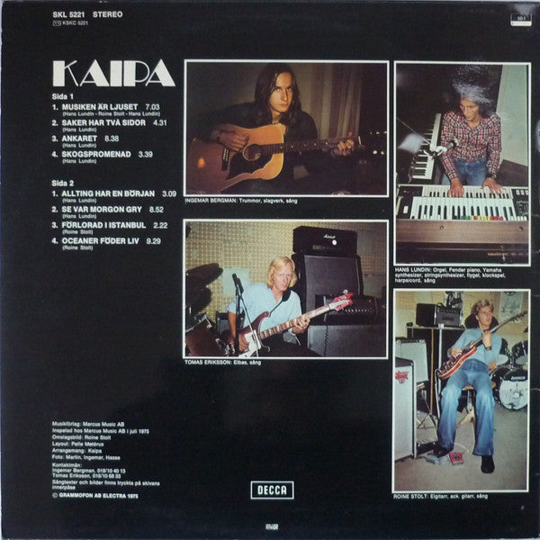 Kaipa ~ Kaipa (Vinyl) - Djungel & Jazz