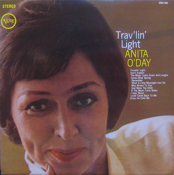 Anita O'Day ~ Trav'lin' Light (Vinyl) - Djungel & Jazz