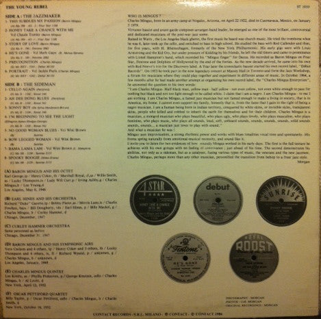 Charles Mingus ~ The Young Rebel (Vinyl) - Djungel & Jazz