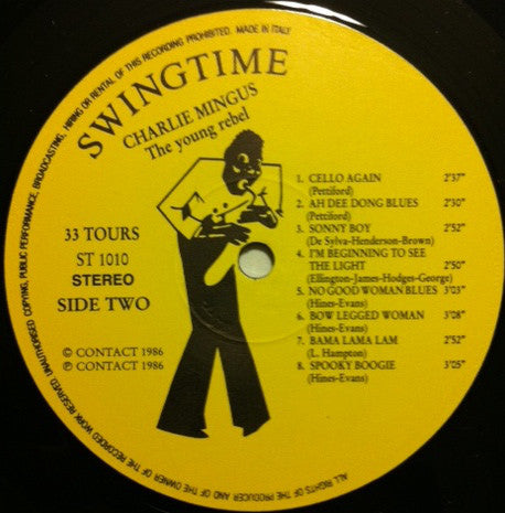 Charles Mingus ~ The Young Rebel (Vinyl) - Djungel & Jazz