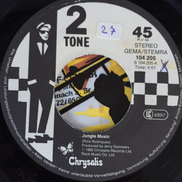 Rico Rodriguez And The Special AKA : Jungle Music (7", Single)