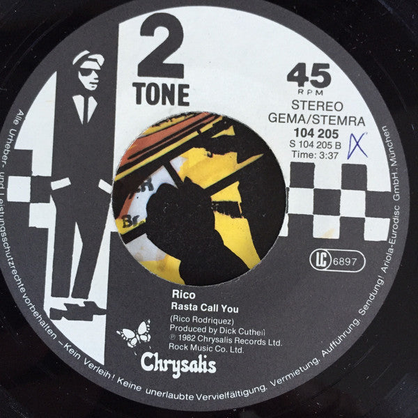 Rico Rodriguez And The Special AKA : Jungle Music (7", Single)