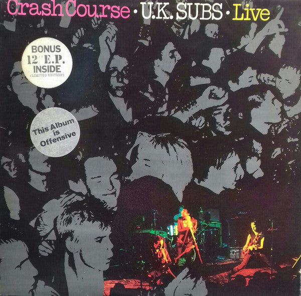 UK Subs : Crash Course - Live (LP, Album + 12", EP + Ltd)