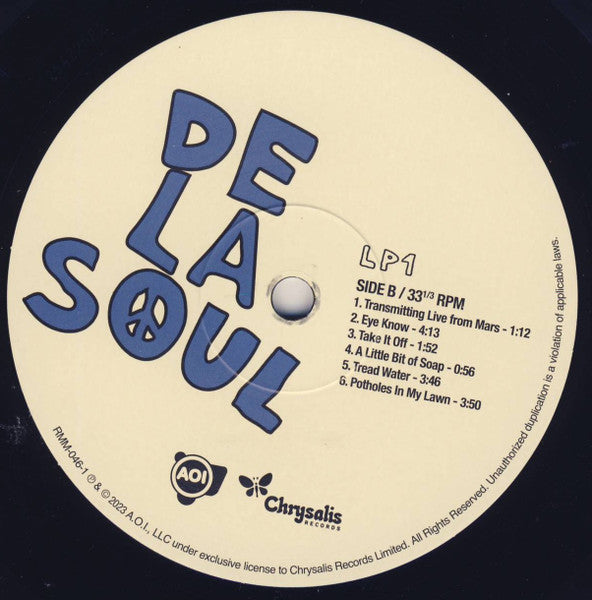 De La Soul ~ 3 Feet High And Rising (Vinyl) - Djungel & Jazz