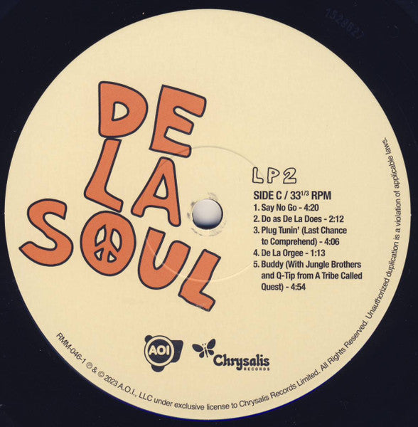 De La Soul ~ 3 Feet High And Rising (Vinyl) - Djungel & Jazz