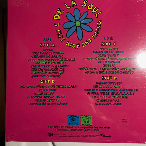 De La Soul ~ 3 Feet High And Rising (Vinyl) - Djungel & Jazz