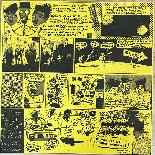 De La Soul ~ 3 Feet High And Rising (Vinyl) - Djungel & Jazz