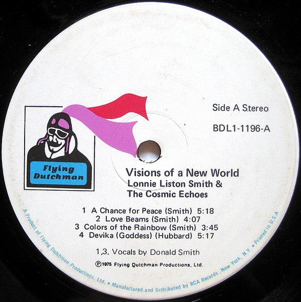 Lonnie Liston Smith And The Cosmic Echoes ~ Visions Of A New World (Vinyl) - Djungel & Jazz