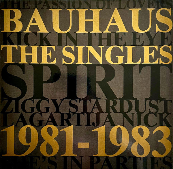 Bauhaus ~ The Singles 1981-1983 (Vinyl) - Djungel & Jazz