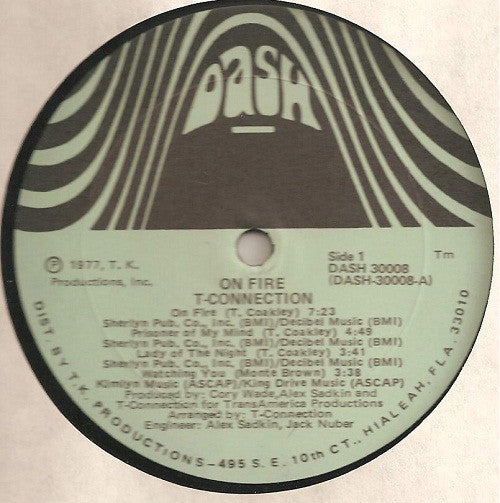T-Connection ~ On Fire (Vinyl) - Djungel & Jazz