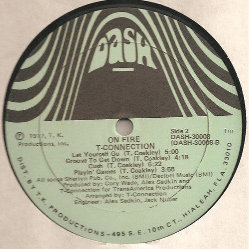 T-Connection ~ On Fire (Vinyl) - Djungel & Jazz