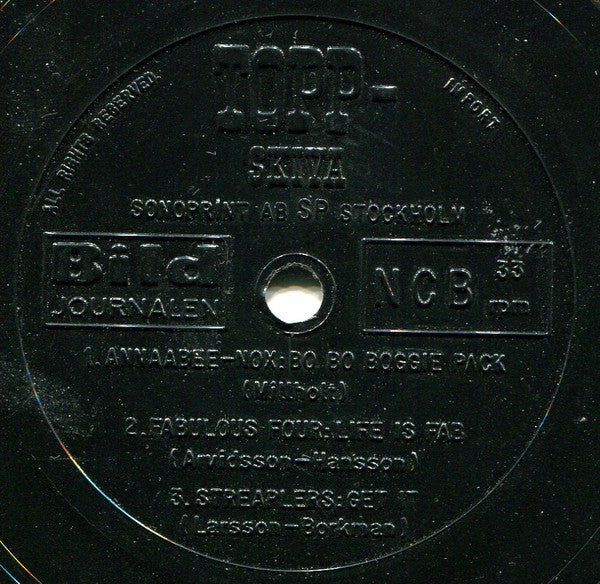 Annaabee-Nox, Fabulous Four, Streaplers ~ Bildjournalen Topp-Skiva [#4] (Vinyl) - Djungel & Jazz