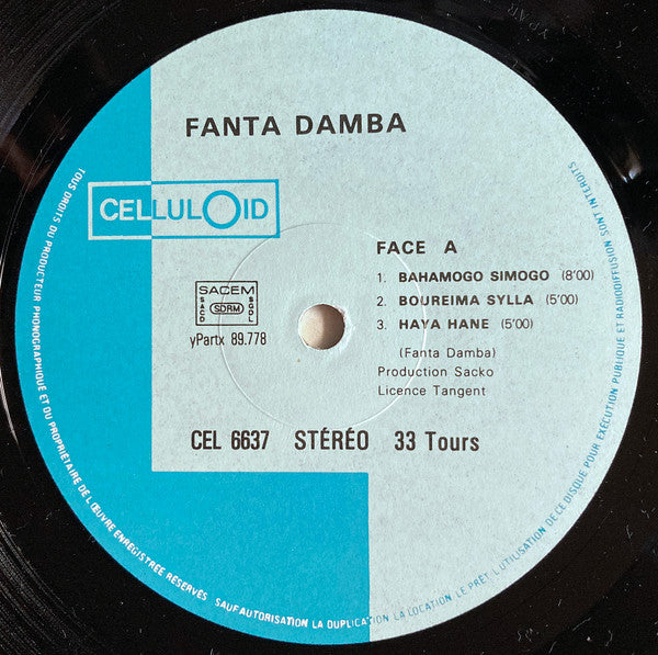 Fanta Damba : Fanta Damba (LP, Album)