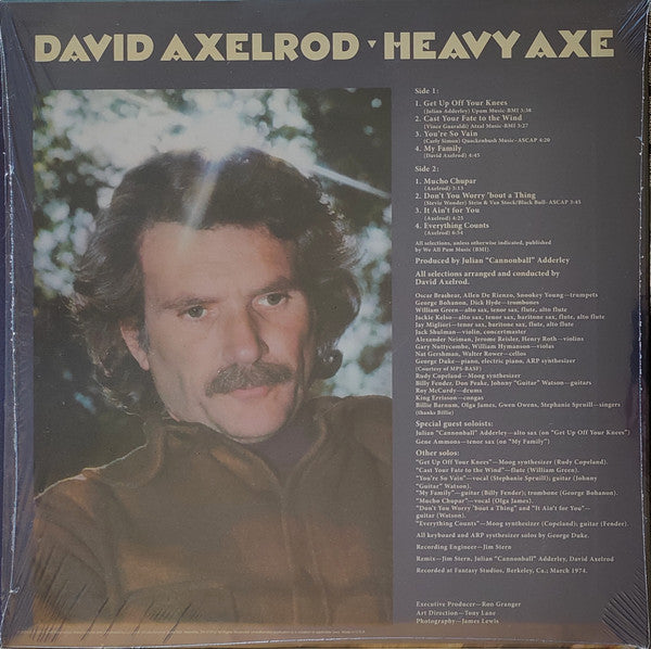 David Axelrod ~ Heavy Axe (Vinyl) - Djungel & Jazz