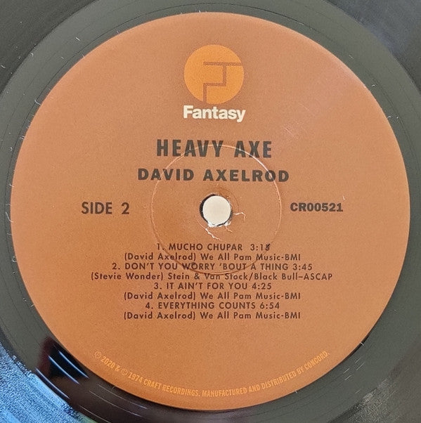 David Axelrod ~ Heavy Axe (Vinyl) - Djungel & Jazz