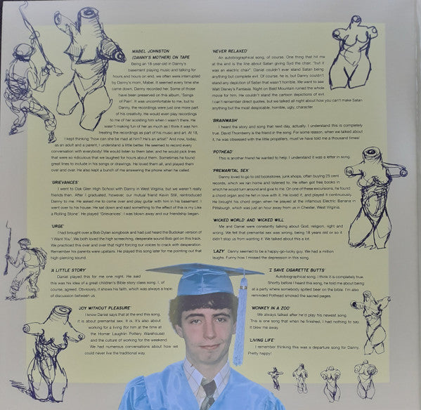 Daniel Johnston ~ Songs Of Pain (Dan Johnston 1980-81) (Vinyl) - Djungel & Jazz