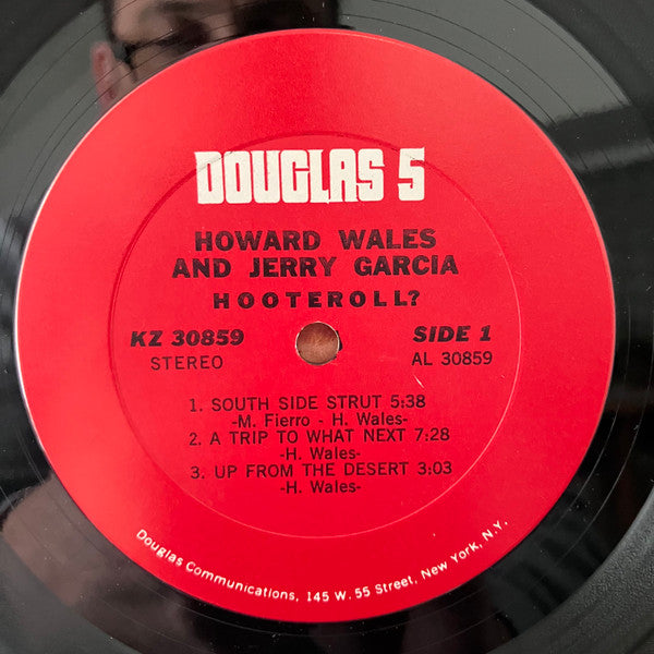 Howard Wales & Jerry Garcia : Hooteroll? (LP, Album, Pit)